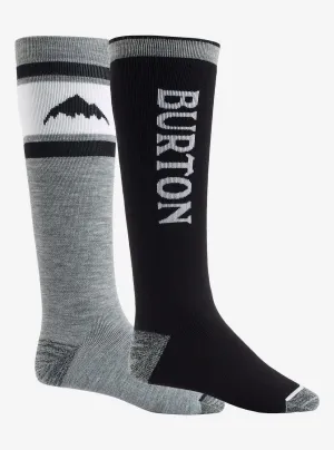 Burton Weekend Midweight Two Pack Socks Mens Black