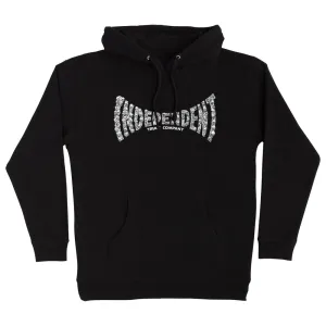 Independent Skull Span Mens Independent Hoodie - BLACK