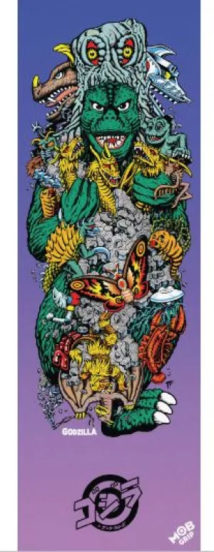 Mob Grip Sheet Godzilla Kaiju Roskopp