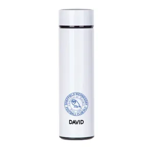 Sheffield Wednesday Circle Retro Personalised Thermos Flask