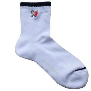 Studio D'Artisan Heather Middle Socks (White)